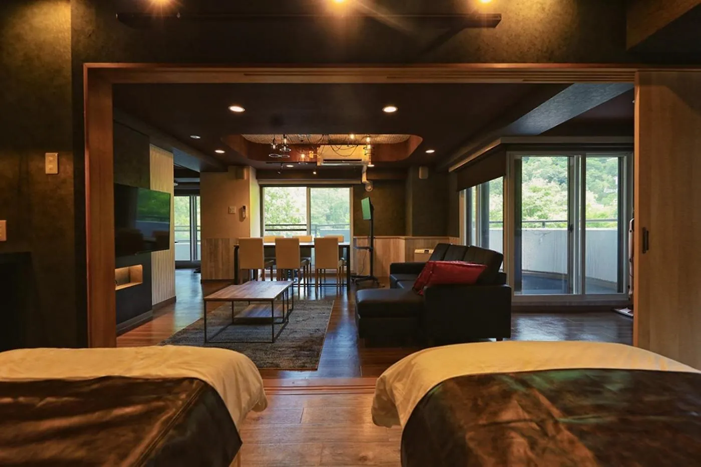 Lions Mansion Sapporo Jozankei Sanbankan Room 201 - Vacation Stay 14335